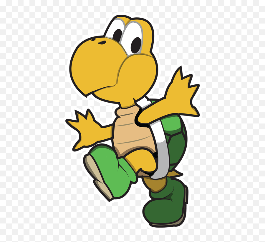 Koopa Troopa - Mario Koopa Troopa Cartoon Png,Koopa Troopa Png