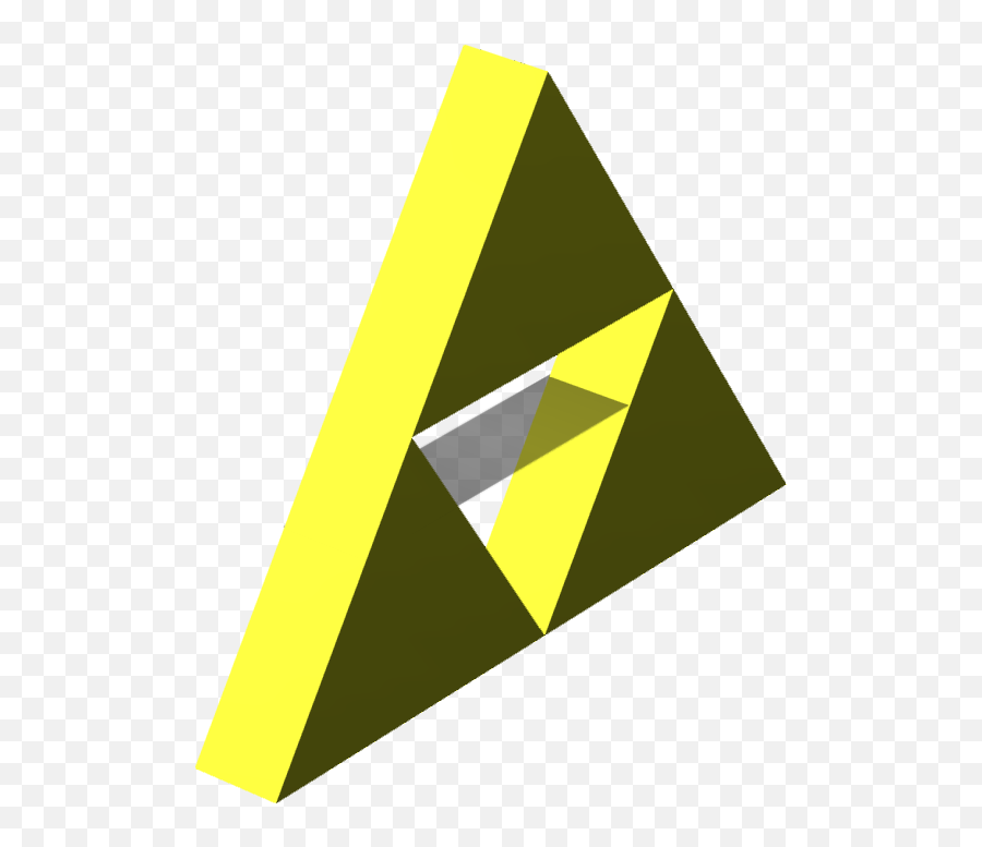 Triforce - 3d Design By 21ngardner Apr 10 2017 Triangle Png,Triforce Png