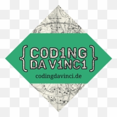 Coding Da Vinci Sticker - Sign png