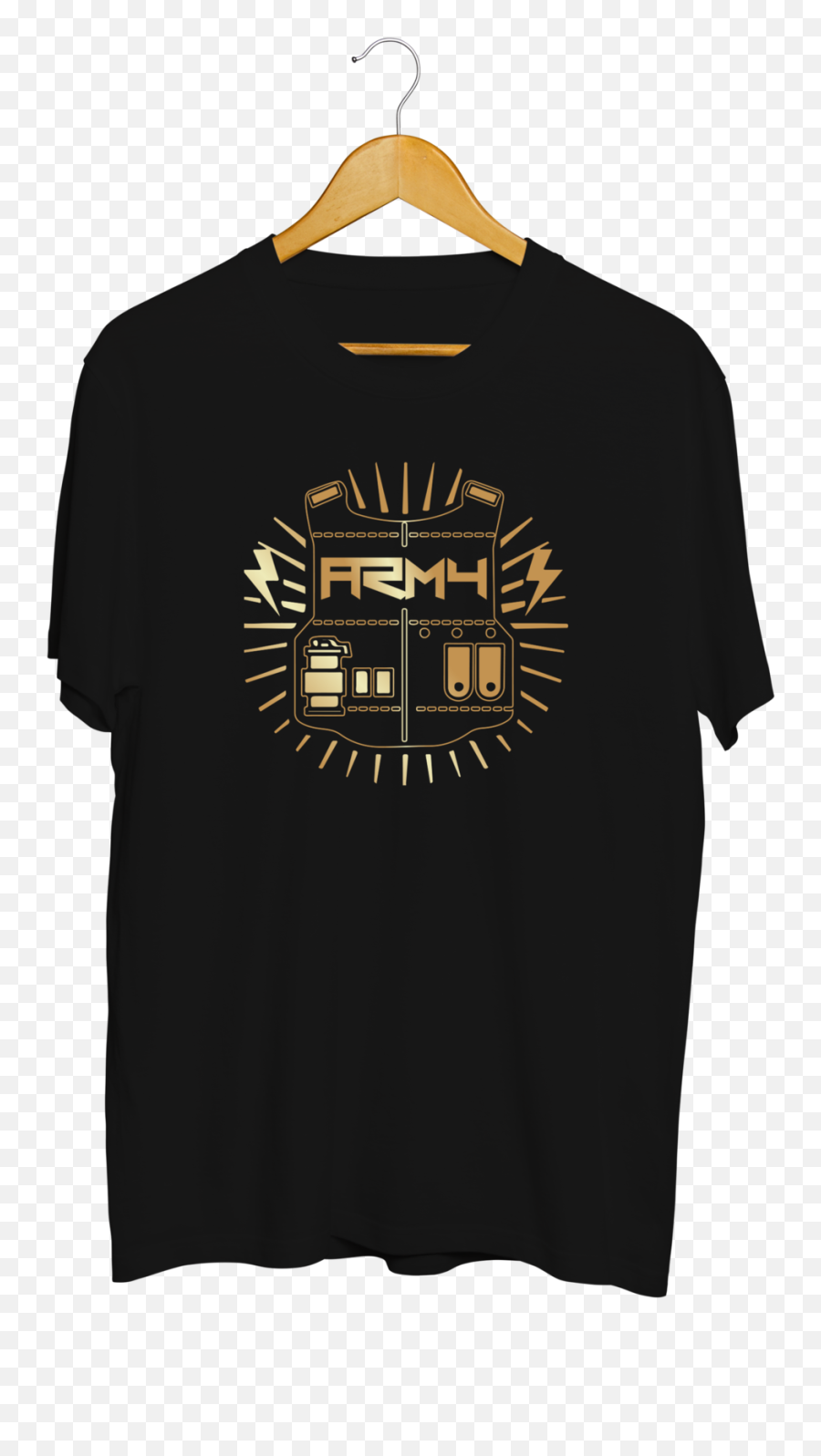 Download Bts Army Gold Shield Black T - Shirt Green Day Tour Carl Cox Tee Shirts Dj Png,Gold Shield Png
