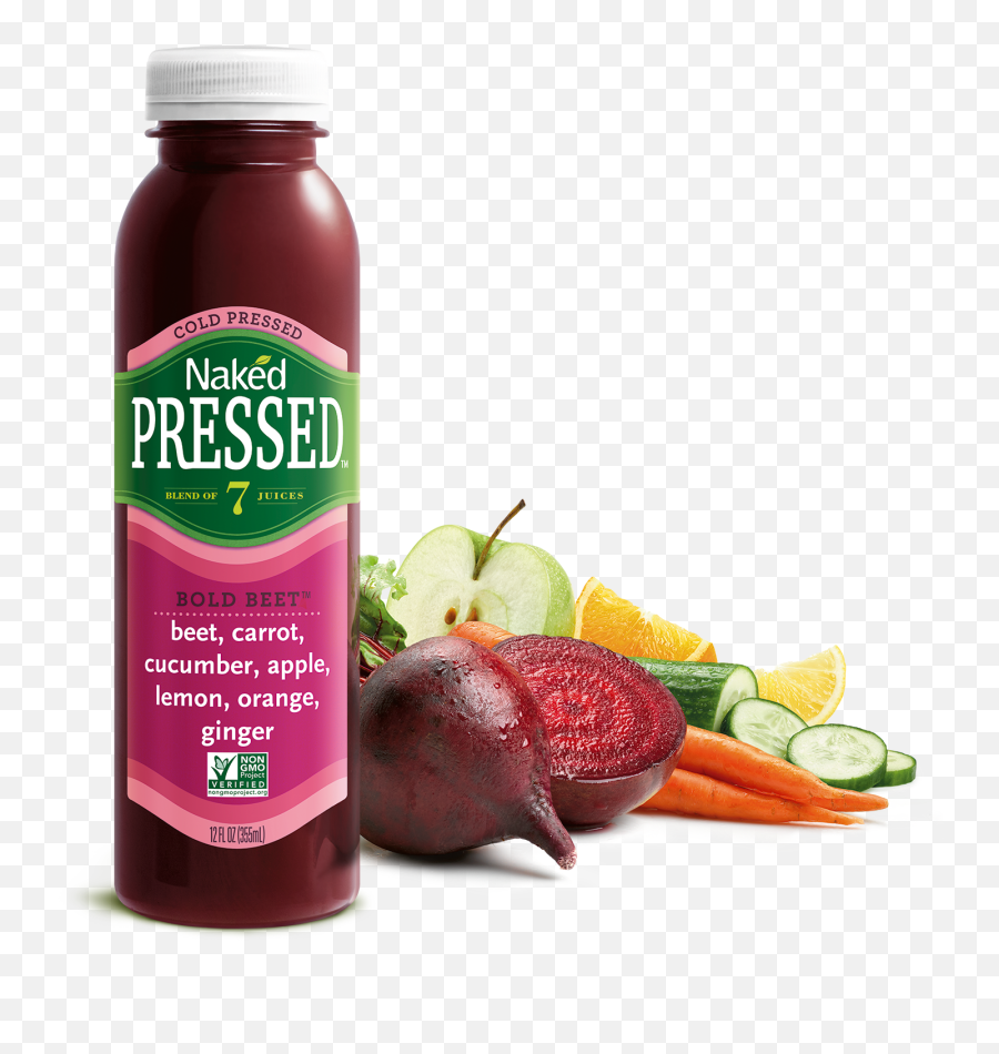 Naked Pressed Bold Beet Transparent Png - Stop And Shop Green Juices,Beet Png