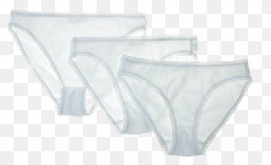 Download Hd Set Of 3 White - Panties Transparent Png Image Panties,Panties Png