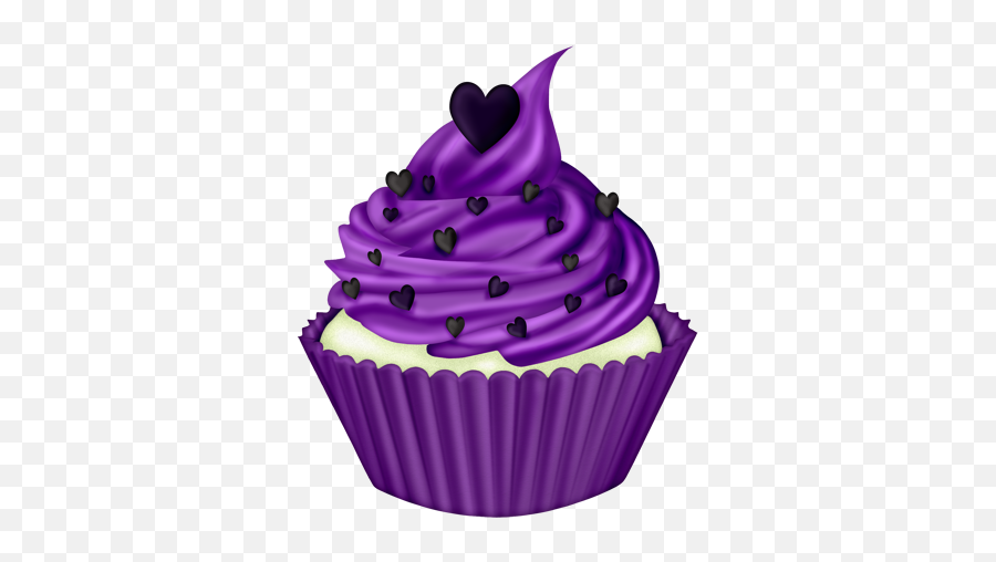 Wp Gf Cupcake Png Cup Cakes Clip - Purple Cupcake Clipart Birthday Cupcake Purple Clipart,Cupcake Png