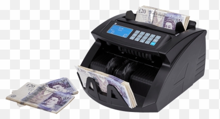 Stacks Of Money - Bank Note Counting Machine Transparent Money Count Machine Png,Stacks Of Money Png