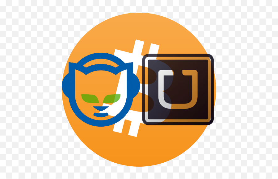 Napster - Uberbitcoin Tomas Forgacu0027s Site Uber Driver App Logo Png,Bitcoin Logos