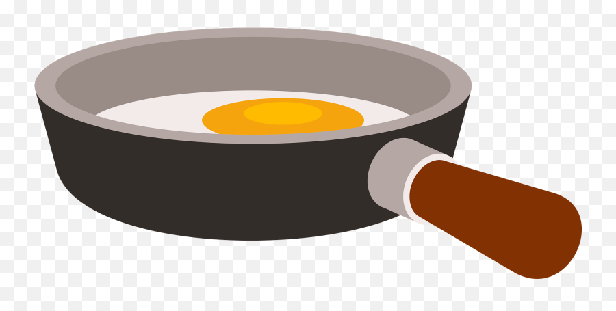 Egg In A Pan Clipart Free Download Transparent Png Creazilla - Fried Egg,Egg Emoji Png