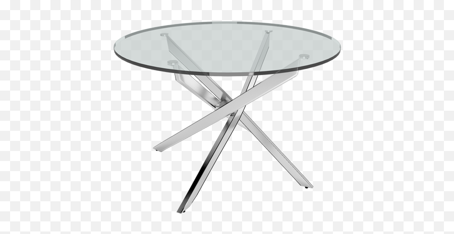 Buy Astral 4 Seater Dining Table In Chrome Godrej Interio - Godrej Interio Astral Dining Table Png,Round Table Png