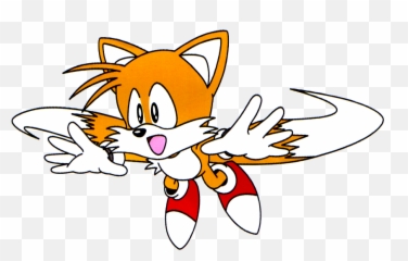 Sonic The Hedgehog 2 - Transparent Tails Flying Png