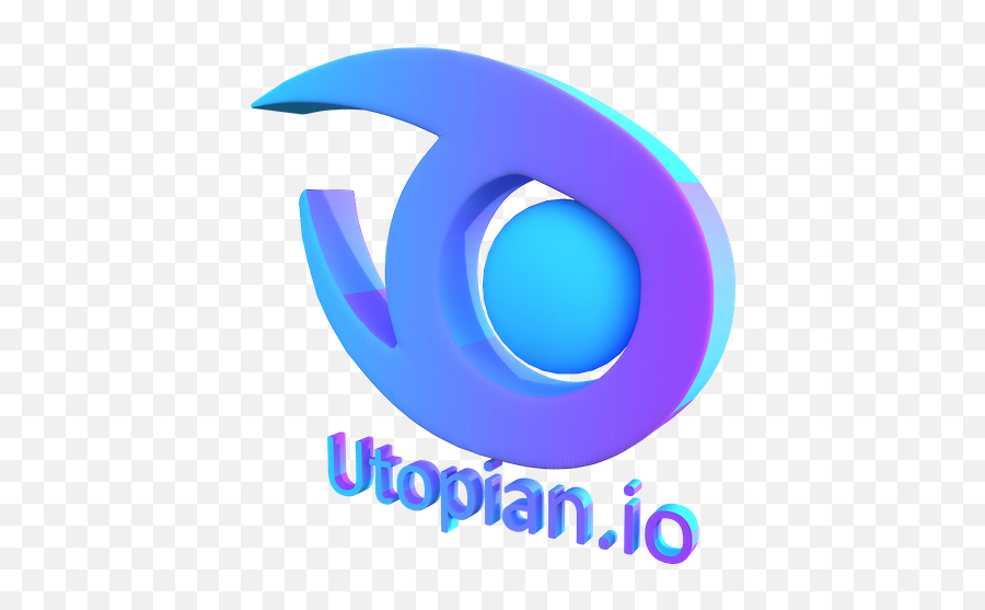 3d Logo Design For Utopian Steemit - Circle Png,3d Logo Design