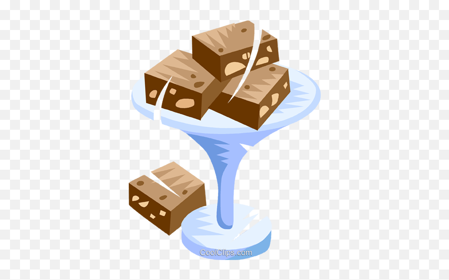 Fudge Brownies Royalty Free Vector Clip - Brownie Vector Brownies Illustrations Png,Fudge Png