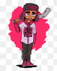 Download Blake Showers Heres Meleak - Lil Uzi Vert Pen Art png