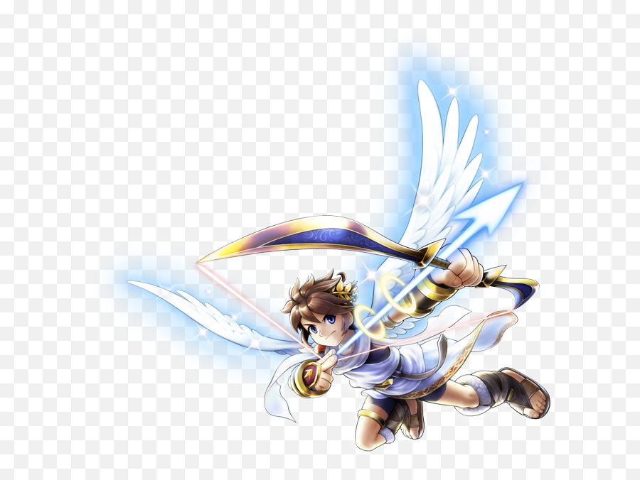 Download Pit Fly - Kid Icarus Uprising Pit Full Size Png Pit Kid Icarus Flying,Fly Png