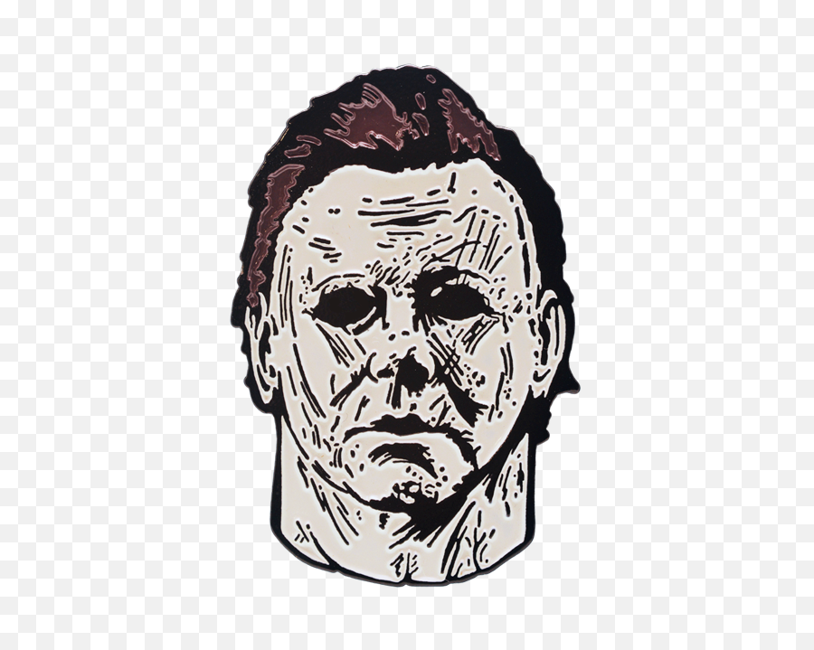 Halloween 2018 Michael Myers Drawings - Michael Myers Pin Png,Michael Myers Png