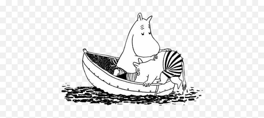 Full Size Png Image - Moomin,Boat Transparent