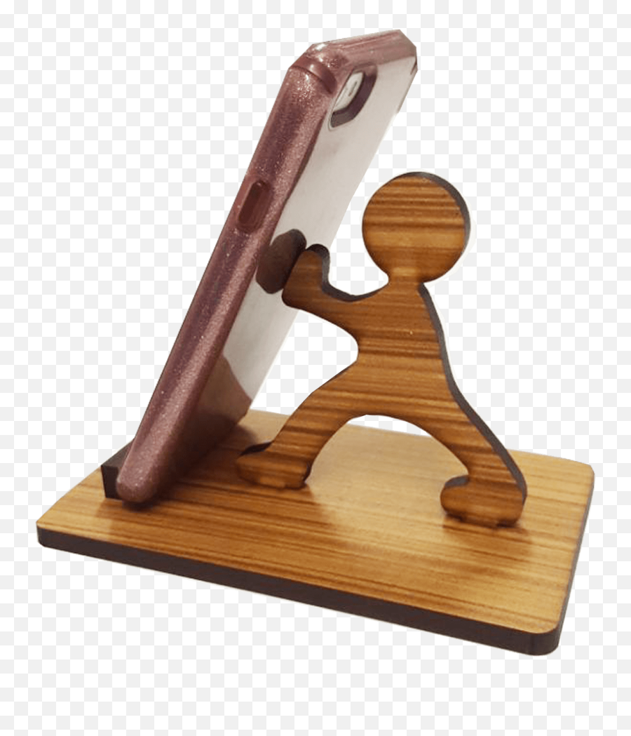 Strong Man Phone Stand - Plywood Png,Strong Man Png