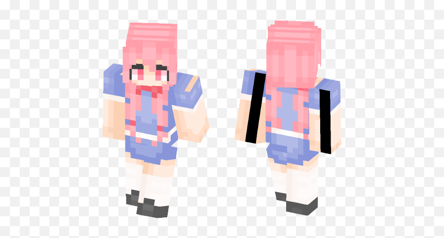 Download Yuno Gasai - Mirai Nikki Minecraft Skin For Free Mr Poopybutthole Minecraft Skin Png,Yuno Gasai Png