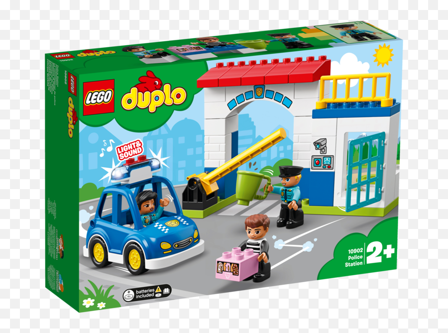 Lego 10902 Duplo Police Station - Lego Duplo Png,Police Lights Png