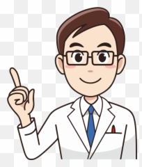 Line Art Head Okay Png Clipart - Doctor And Nurse Cartoon,Okay Png