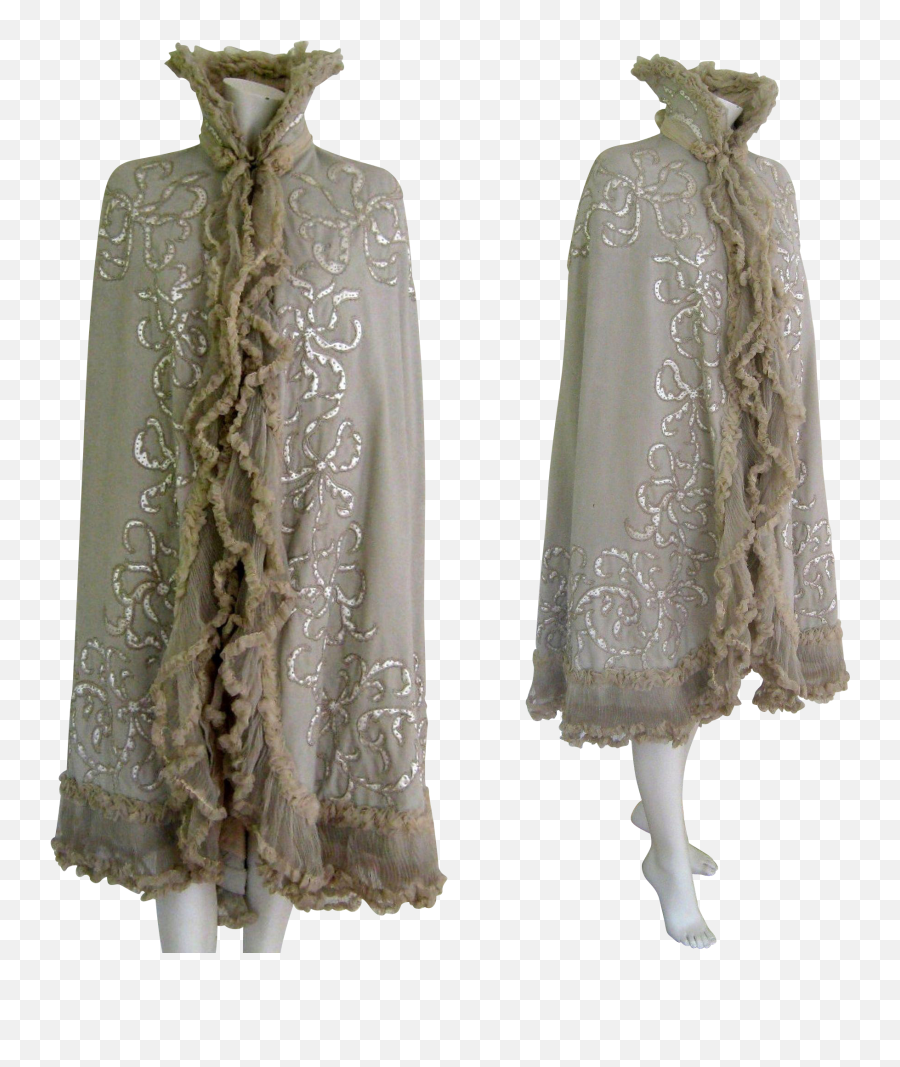 Download Victorian Evening Cape C1900 Png Cloak