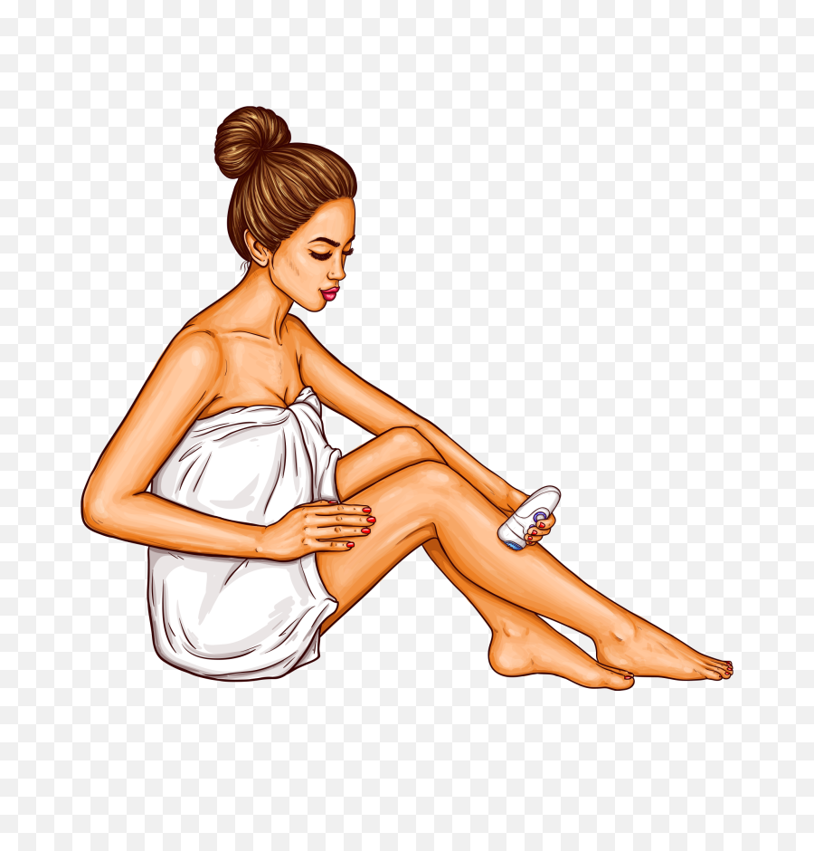 Cartoon Hair Removal Chicke Png Hd - Tea Tree Oil For Strawberry Legs,Hairstyle Png