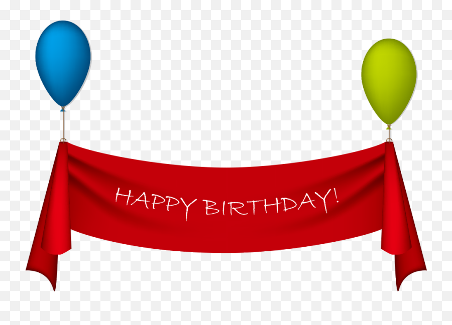 Birthday Ribbon Greeting Card Clip Art - Happy Birthday Edit Png,Happy Birthday Banner Png