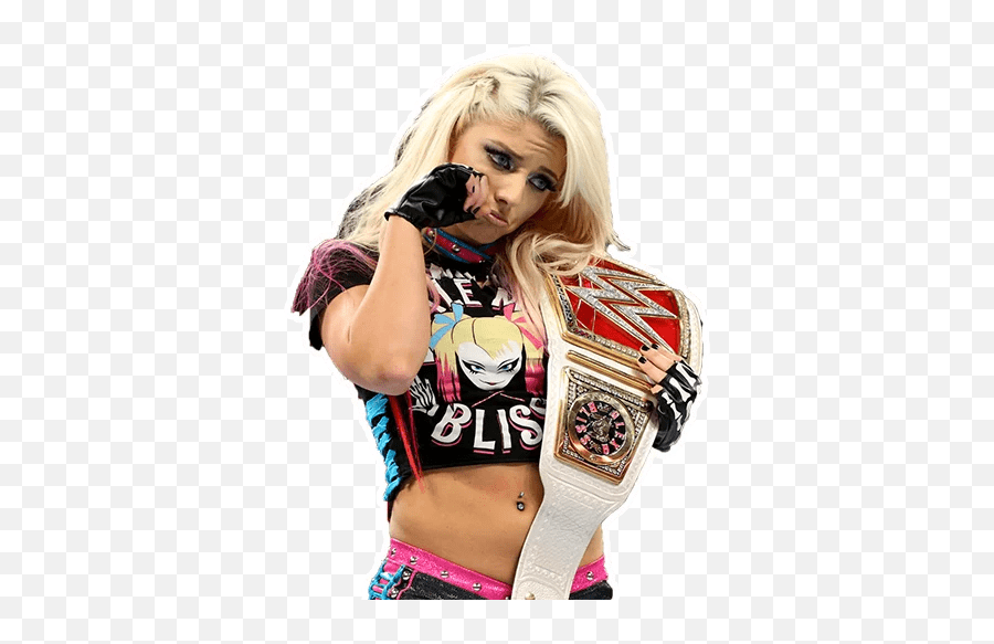 Alexa Blissu201d Stickers Set For Telegram - Alexa Bliss Charlotte Flair Buddy Murphy Png,Alexa Bliss Png