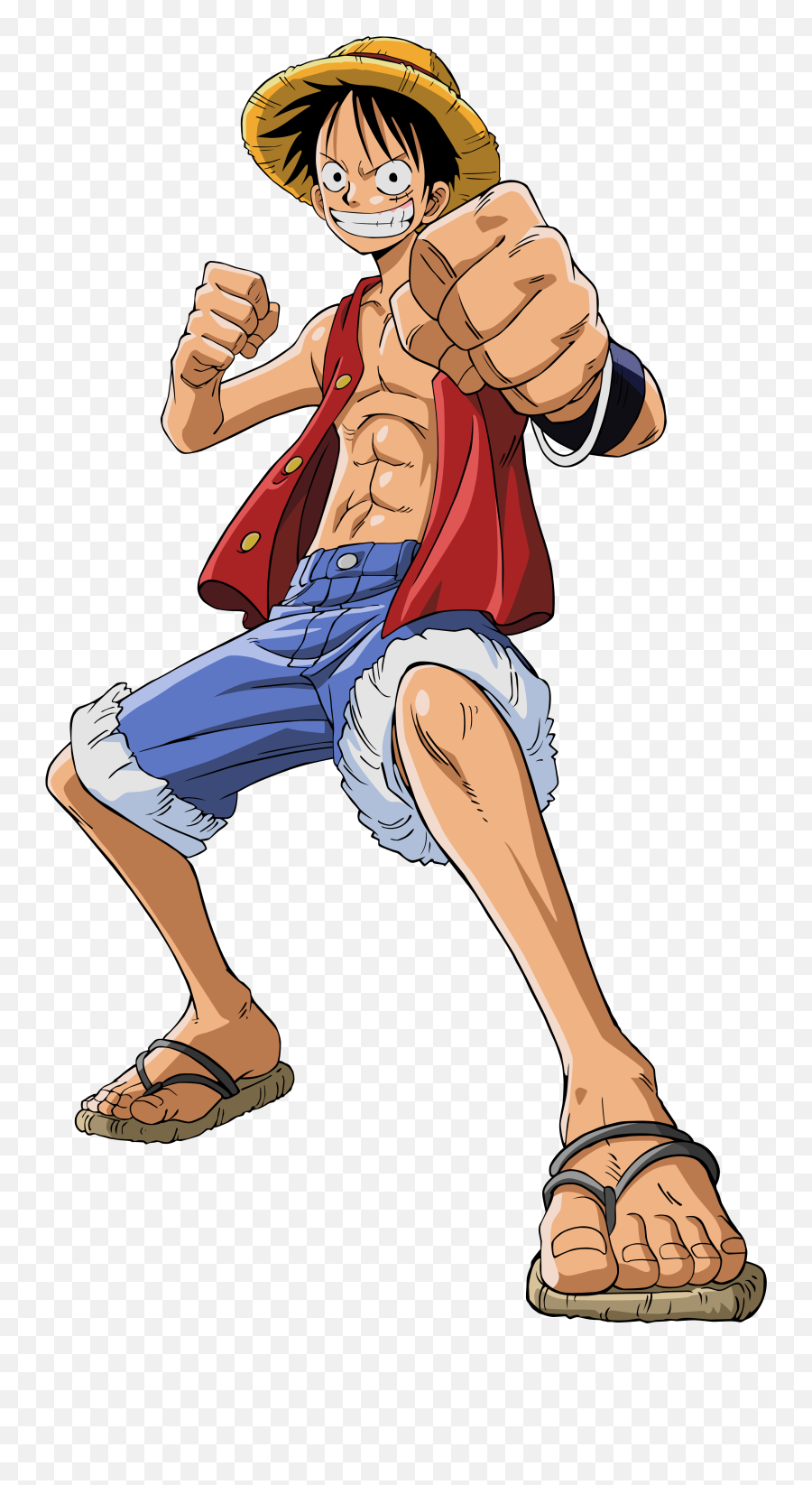 Download One Piece Luffy Transparent Background Hq Png Image - One Piece Luffy Png,Leg Transparent