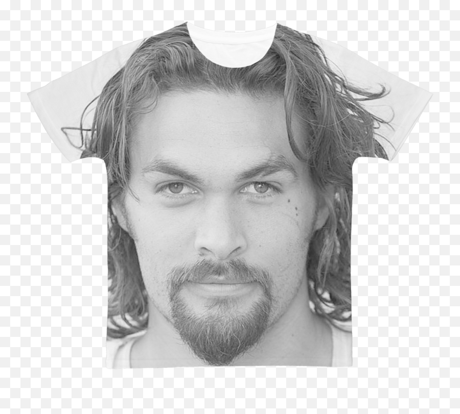 Classic Sublimation Adult T - Jason Momoa Medium Hair Png,Jason Momoa Png