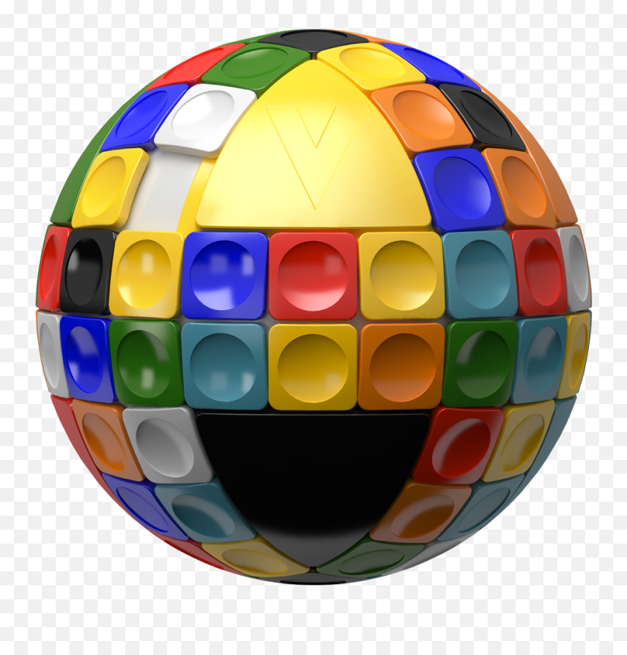 V - Sphereu0027s Ease Of Scramble Via The Rotation Of Its V Cube Ball Puzzle Png,3d Sphere Png