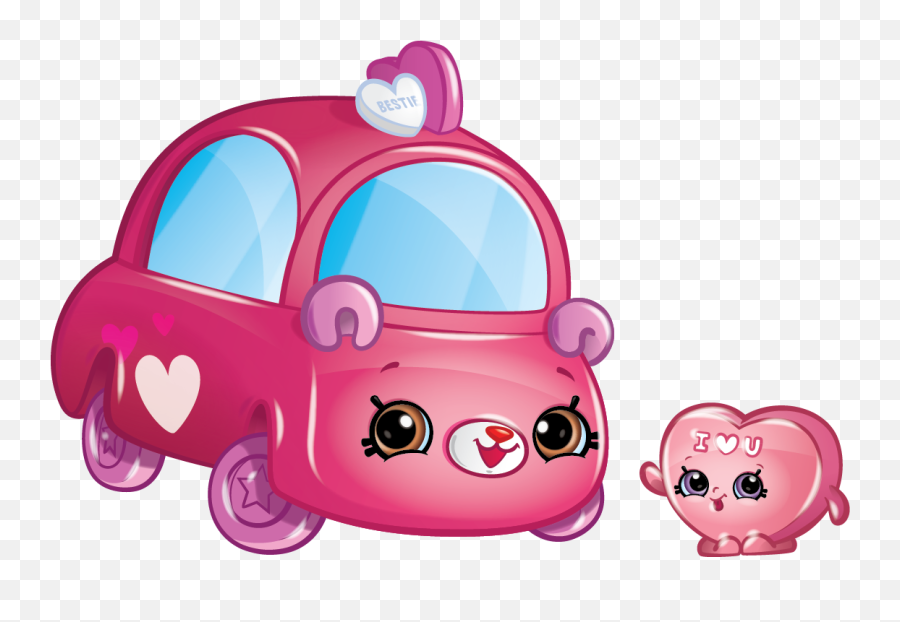 Candy Heart Car Shopkins Wiki Fandom - Shopkins Cutie Cars Candy Heart Png,Candy Hearts Png