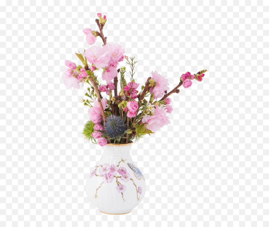 Cherry Blossom Vase Png Branch