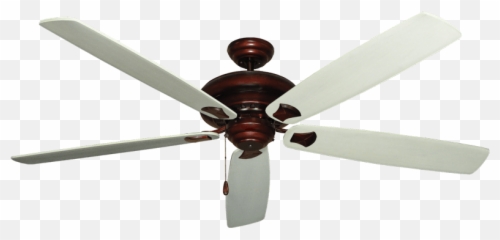 Fan Ceiling Transparent Png - Black Ceiling Fan With White Blades,Ceiling Fan Png