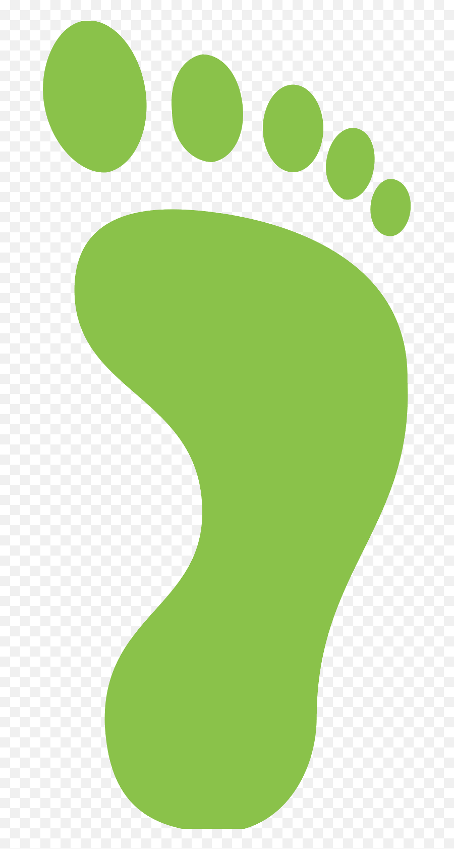 Baby Feet Print Png Download - Footprint Icon Green Png Pies De Colores Para Imprimir,Feet Icon