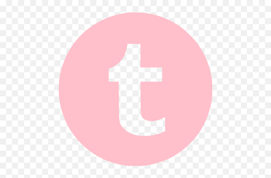 Pink Tumblr 4 Icon - Transparent Pink Tumblr Logo Png,Tumblr Icon Png