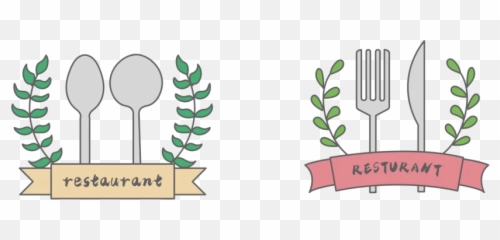 Creative Drawing Restaurant Dining Icon Logo Design Element - Natural Foods Png,Thai Icon Restaurant