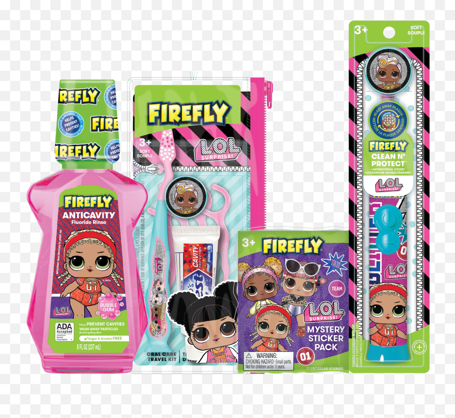 Firefly Lol Surprise Smile Value Pack - Kids Pack Kids Firefly Toothbrush Lol Png,Lol Mystery Icon