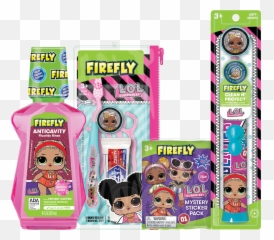 Firefly Lol Surprise Smile Value Pack - Kids Toothbrush Lol png