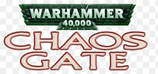 Warhammer 40000 Chaos Gate - SteamGridDB Logo png