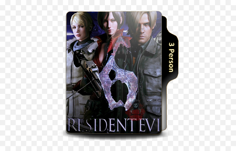 Resident Evil 6 Icon 512x512px - Resident Evil 6 Folder Icon Png,Teen Titans Folder Icon