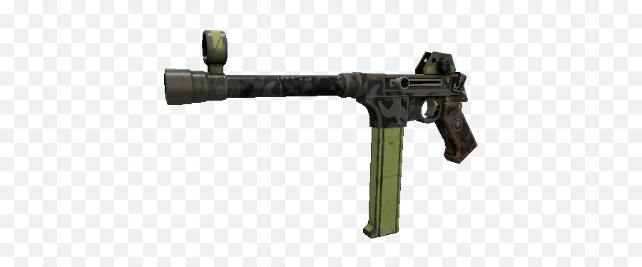 Unusual Woodsy Widowmaker Smg Field - Tested Steam Companion Tf2 High Roller Smg Png,Widowmaker Png
