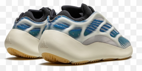 Yeezy 700 V3 - Yeezy 700 V3 Kyanite Ootd Png,Wesc Icon Hoodie