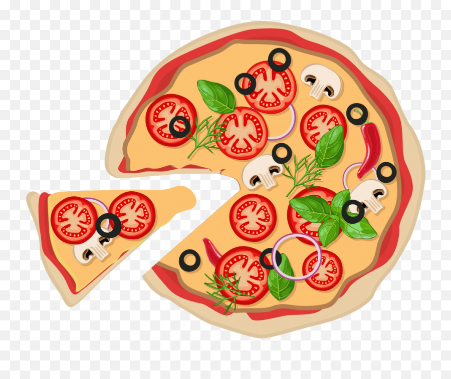 Download Free Png Pizza Vector - Pizza Vector Png Free,Pizza Png Transparent