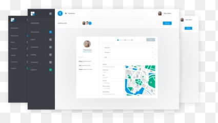 Bulma Css Hr App - Webapp png