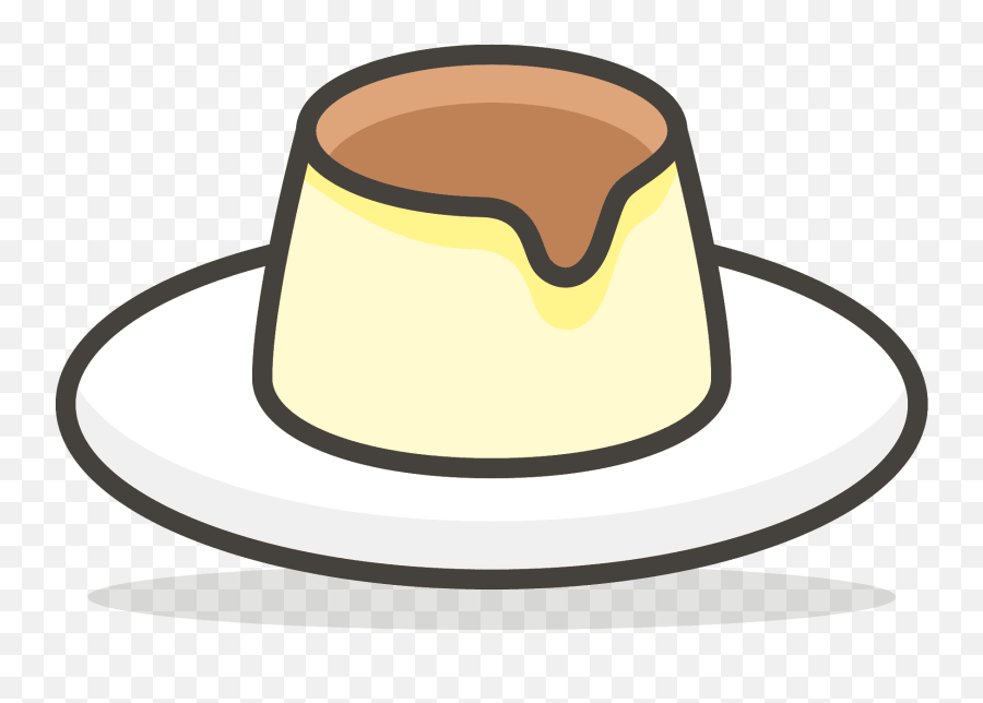 Custard Emoji Clipart Free Download Transparent Png - Flan Clipart,Pudding Icon