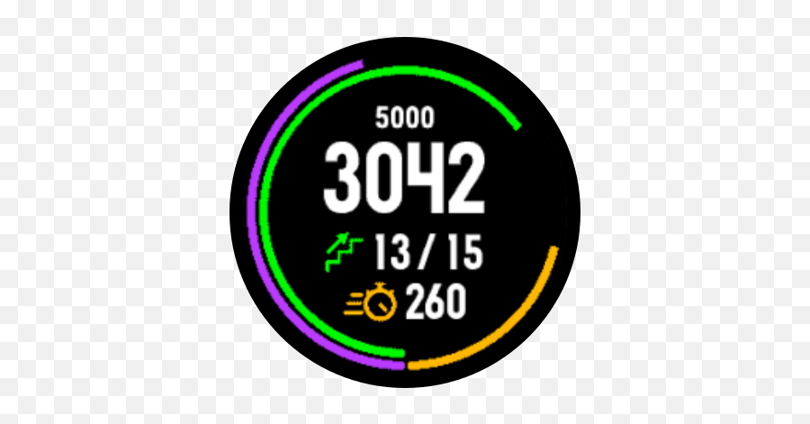 Goal Widget Garmin Connect Iq - Dot Png,Garmin Express Icon