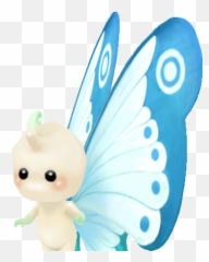 Blue Butterfly Sprite Grand Fantasia Wikia Fandom - Butterfly Png,Blue Butterflies Png