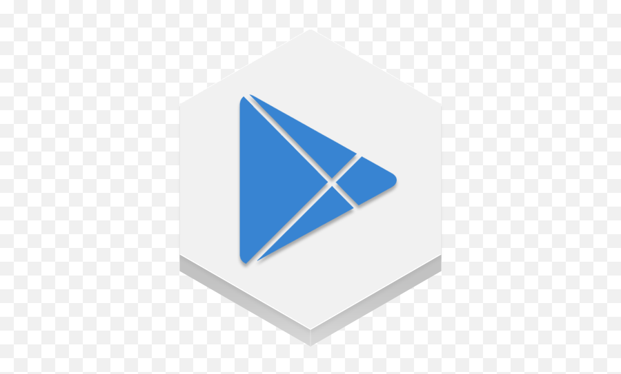 Google Play 2 Icon Hex Iconset Martz90 - Vector Google Play Icon Png,Playstore Icon