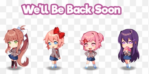 Dokidokilitrature - Ddlc Chibi png