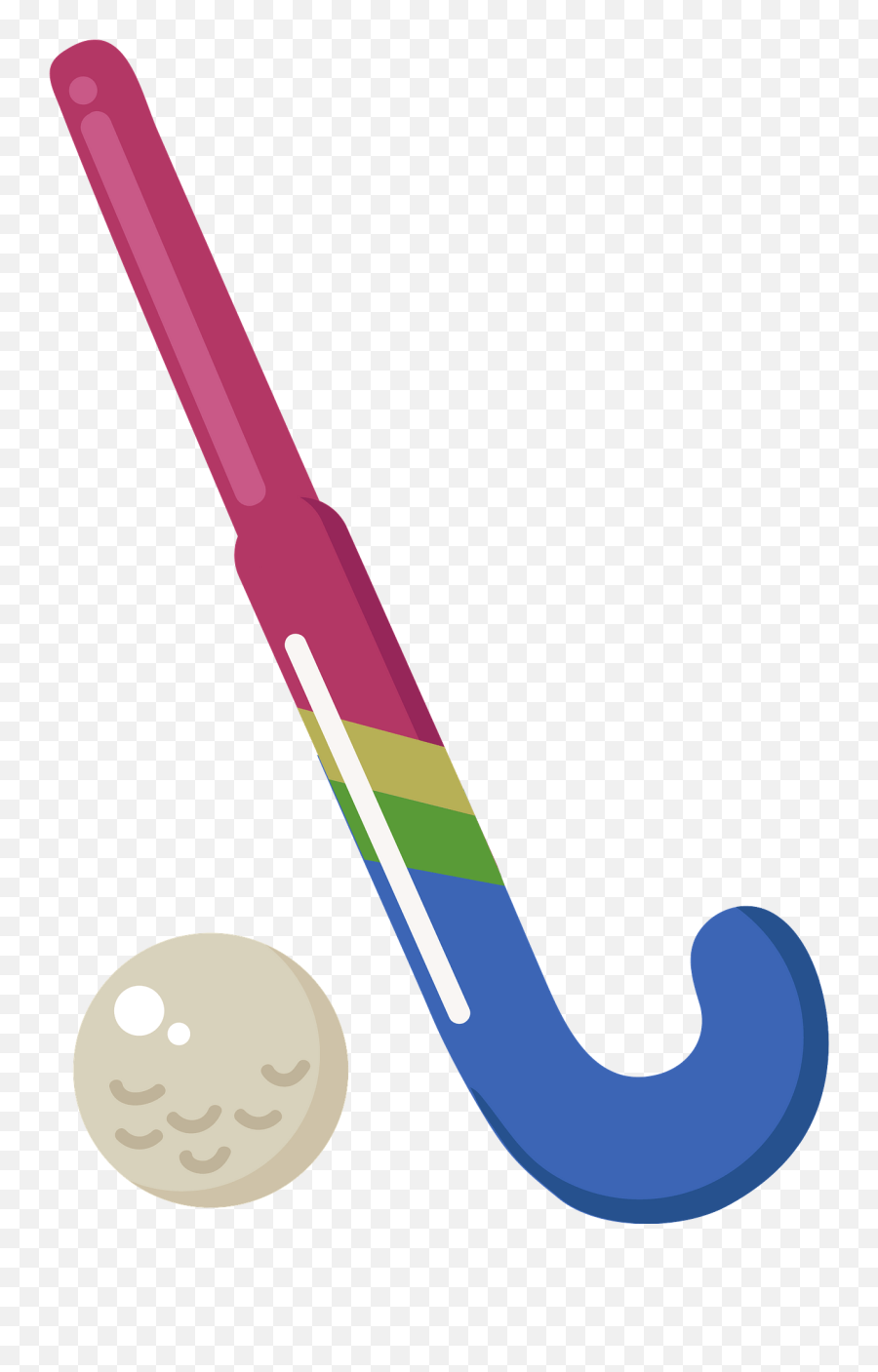 Field Hockey Stick And Ball Clipart Free Download - Transparent Field Hockey Clipart Png,Field Hockey Icon