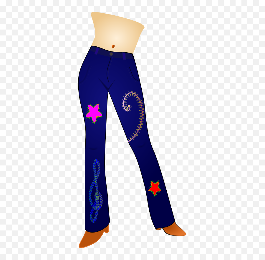 Jointelectric Blueleggings Png Clipart - Royalty Free Svg Ladies Jeans Clip Art,Leggings Icon